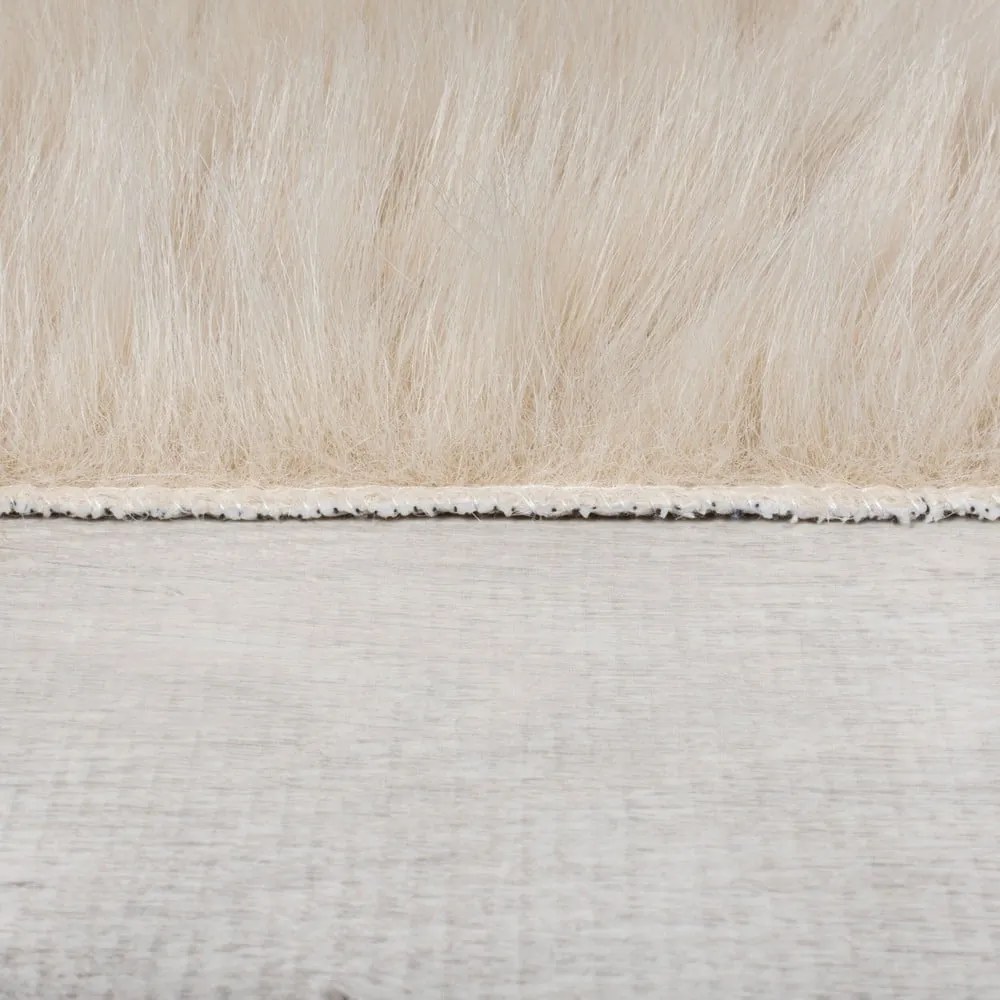 Beżowa syntetyczna skóra 80x150 cm Alpine Faux Fur – Flair Rugs