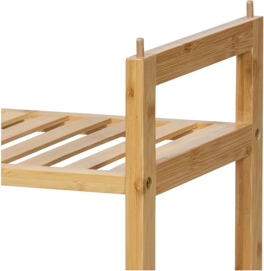 Bambusowa szafka na buty w naturalnym kolorze 69x35x25 cm Noris – Bonami Essentials