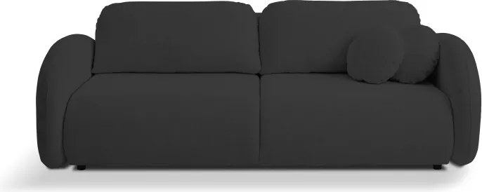 Sofa LOOP z funkcja spania i pojemnikiem CZARNY RAVEN 18