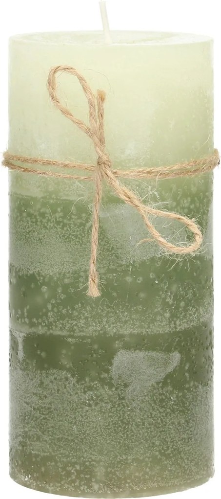 Świeca Silvia 14cm green