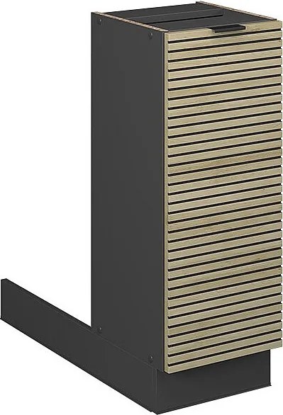 Wyspa kuchenna panel dębowy 30x70x82 fame-line