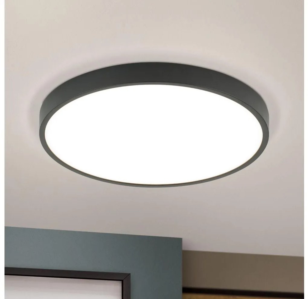 Orion DL 7-657/28 - LED Plafon BULLY LED/28W/230V śr. 28 cm czarny