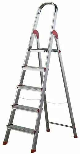 Aluminiowe stopnie Rolser do użytkuprofesjonalnego Unica, 5 stopni, 5 stopni