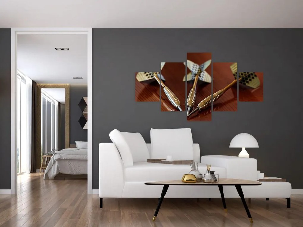 Obraz trzech strzałek (125x70 cm)