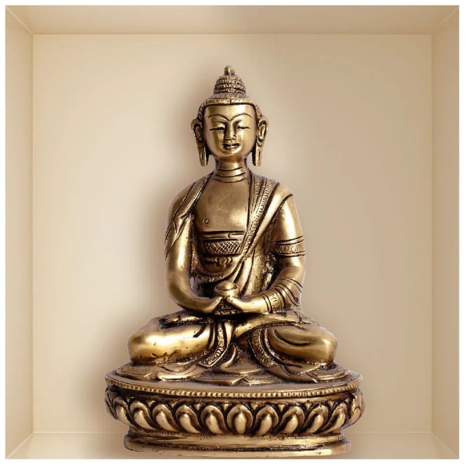 Naklejka 3D Ambiance Buddha Statue