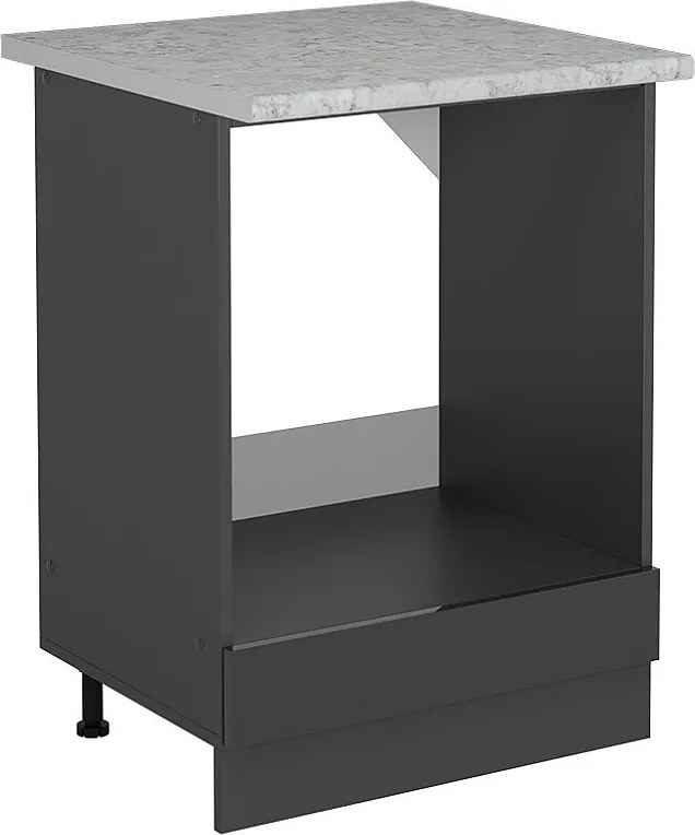 Szafka kuchenna antracyt wysoki połysk 60x60x81.6 r-line