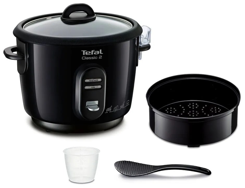 Czarne urządzenie do gotowania ryżu RK102811 – Tefal