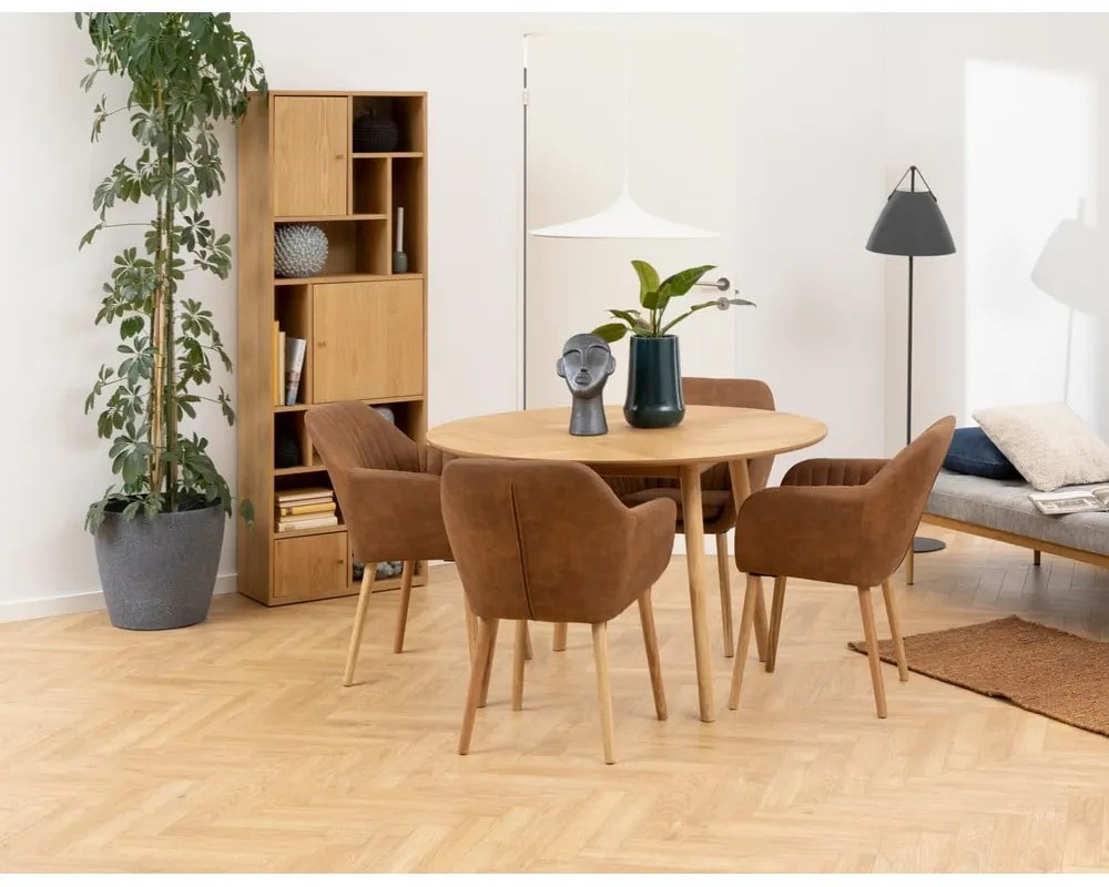 Regał w dekorze dębu 61x180 cm Rangoon – Actona