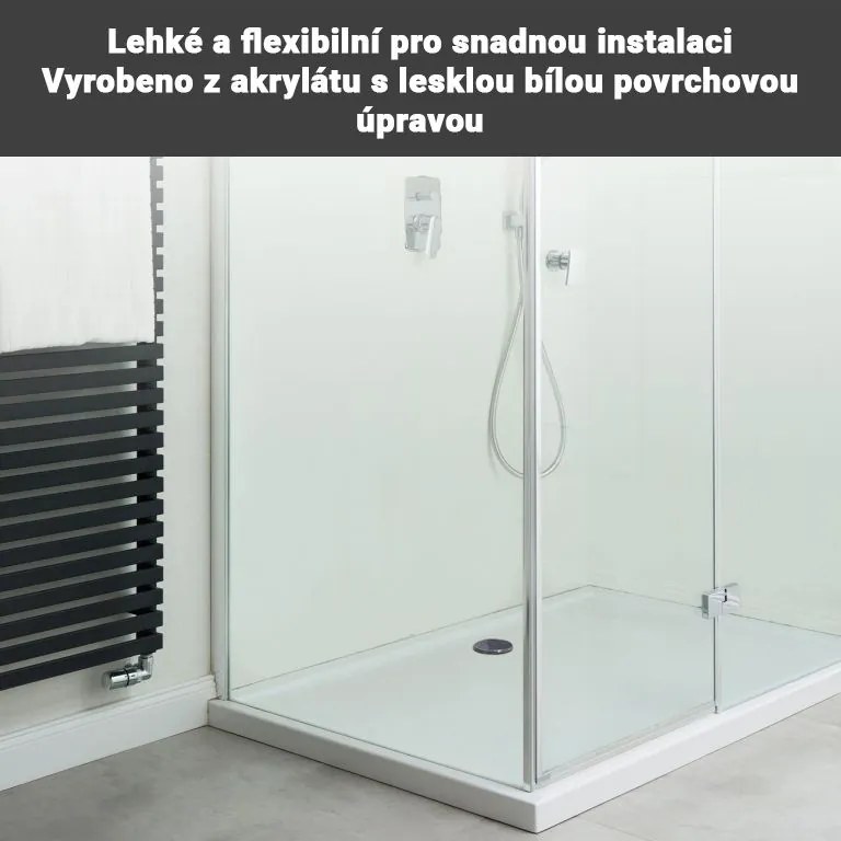 Aquamarin Brodzik prostokątny 110 x 80 cm