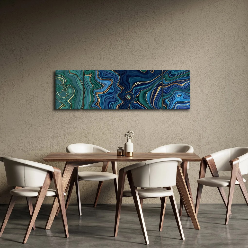 Obraz - Marmur agatowy (170x50 cm)