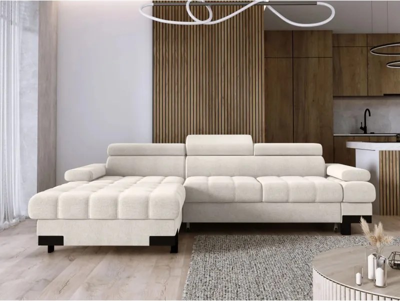 Narożnik SELVA S z funkcją spania i pojemnikiem AUSTIN 01 WERSAL