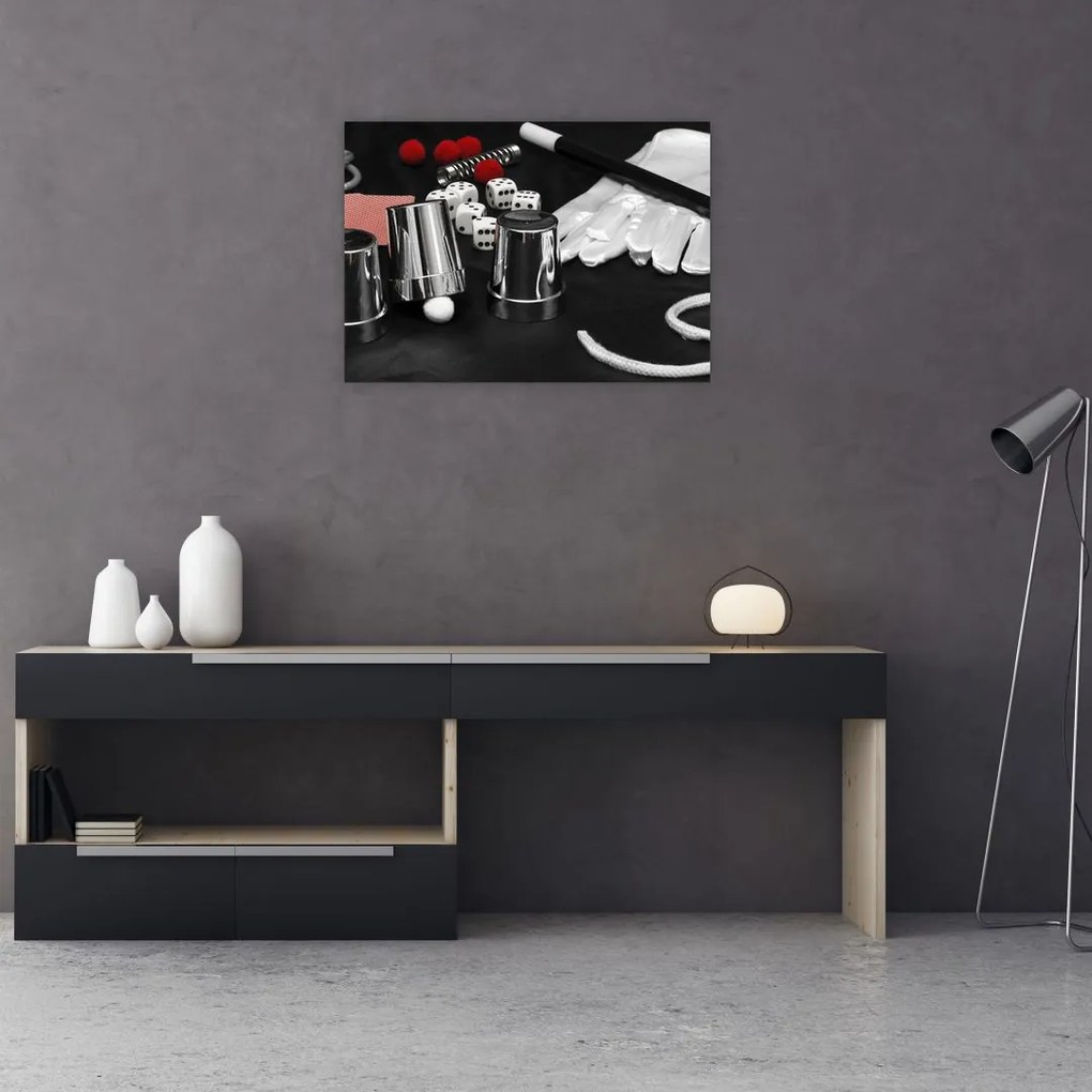 Obraz rzeczy magika (70x50 cm)