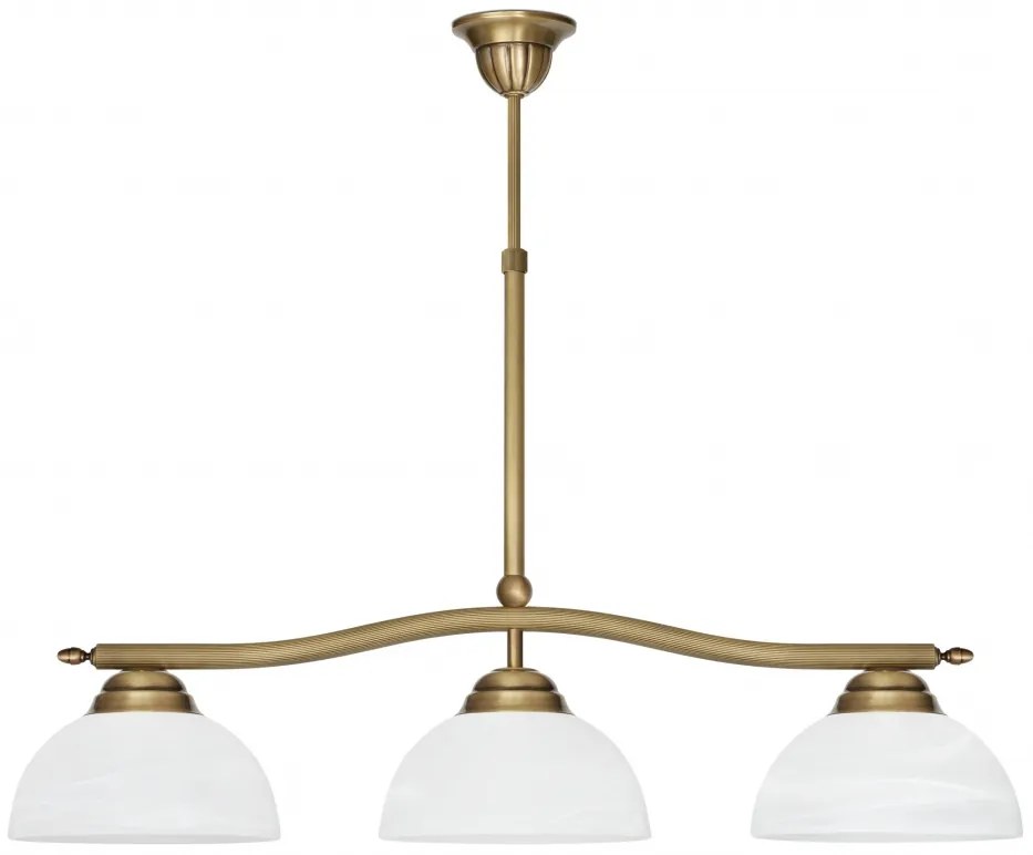 Żyrandol mosiężny nad stół B-S3L