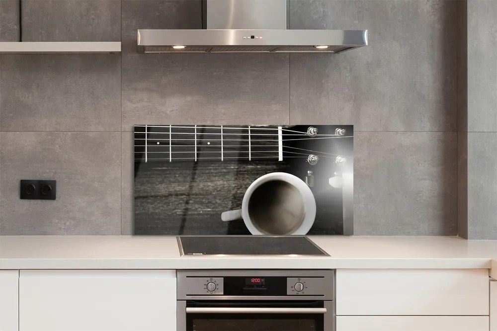 Szklany Panel Melodia i Aromat Kawy