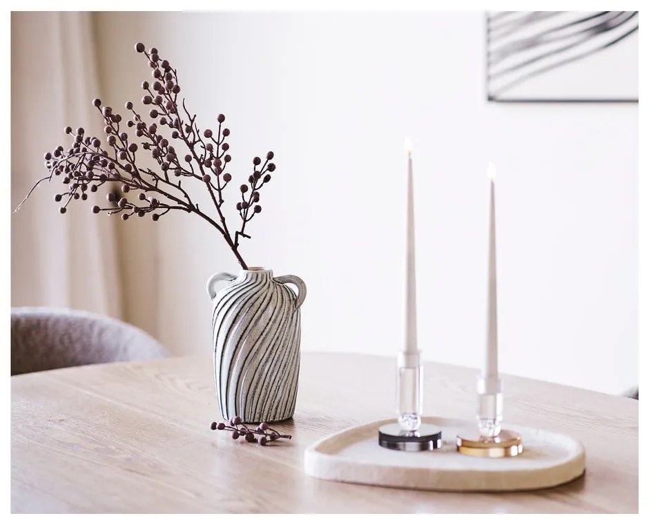 Jasnoniebieski ceramiczny wazon (wysokość 22 cm) Mimi – House Nordic