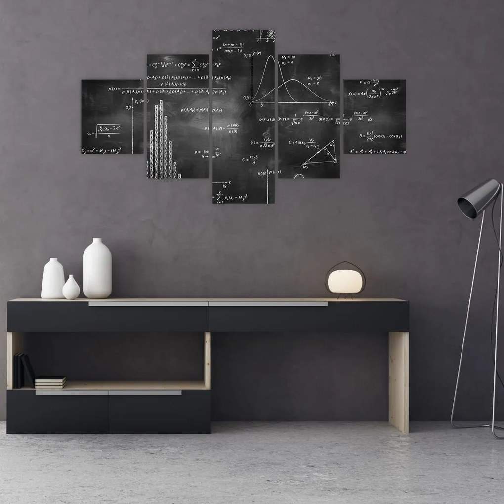 Obraz - Miłość do liczb (125x70 cm)