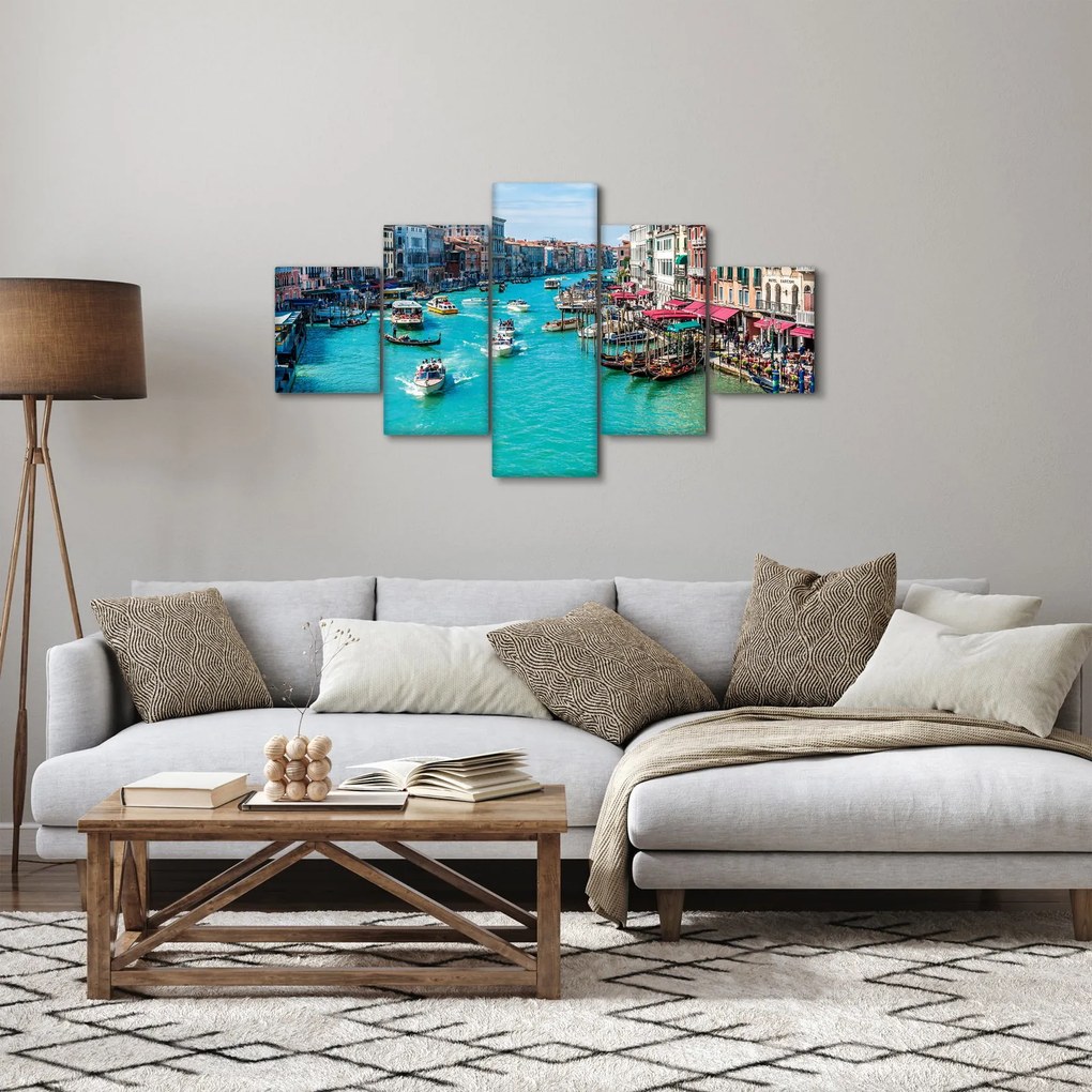 Obraz - Canal Grande, Wenecja, Włochy (125x70 cm)