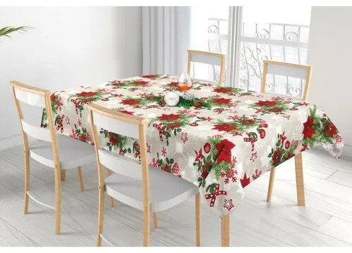 Bellatex Obrus Gwiazda Bożego Narodzenia czerwona,70 x 70 cm, 70 x 70 cm