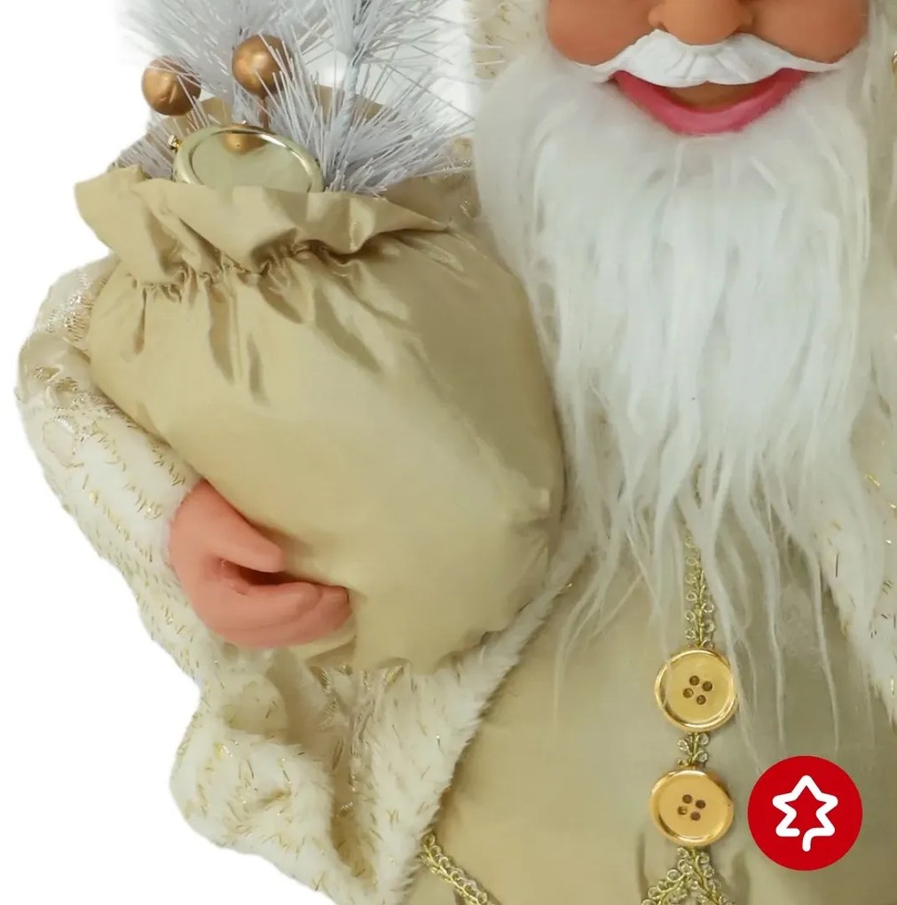 Mikołaj Gold 60 cm