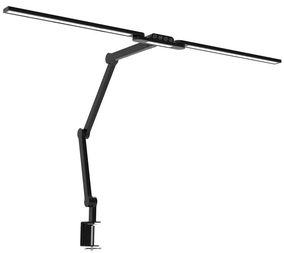 LED Ściemnialna dotykowa lampa stołowa LED/24W/230V 3000-6500K CRI 92 czarny