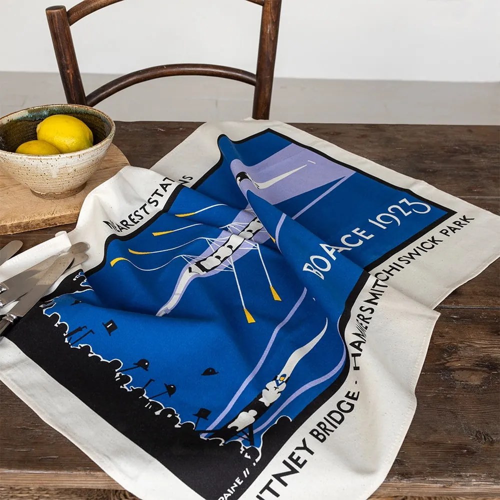 Bawełniana ścierka 50x70 cm Boat Race – Rex London