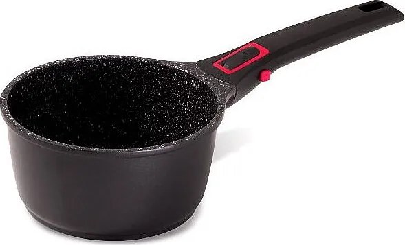 Rondel Granit Pro 16cm + Zdejmowana Rączka Baumalu - Zdrowe Gotowanie Bez Tłuszczu - Trójwarstwowe Powłoki Antyprzywierające