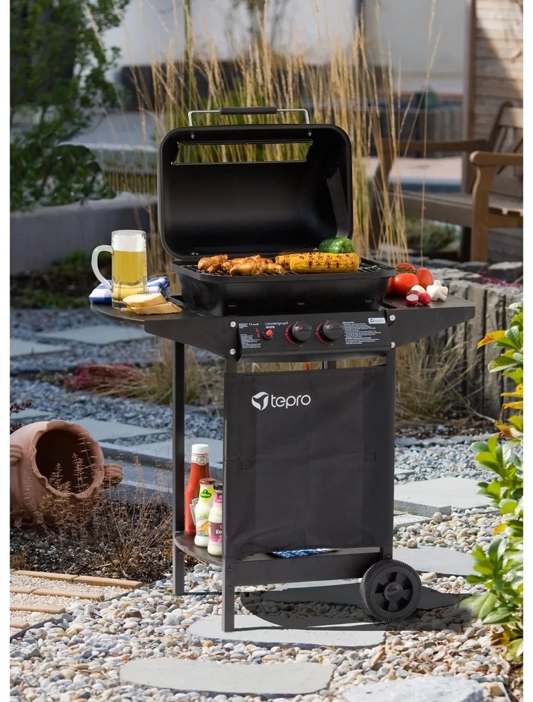 Tepro 508C Grill gazowy z kamieniami wulkanicznymiIrvine, 94 x 51 x 102 cm