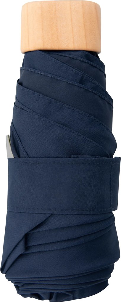 Doppler Nature Mini Cork Deep Navy damski składany parasol