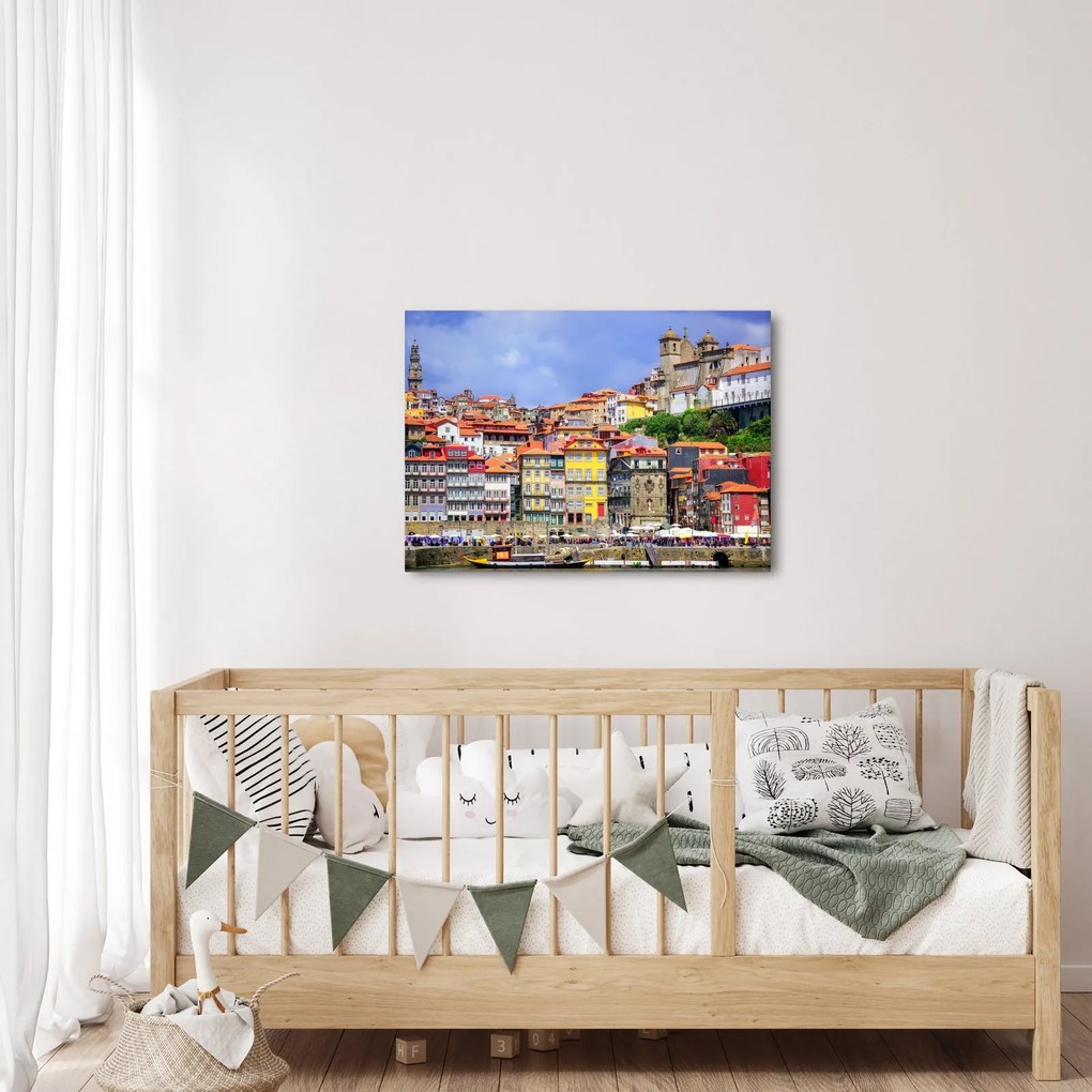 Obraz - Ribeira, Portugalia (70x50 cm)
