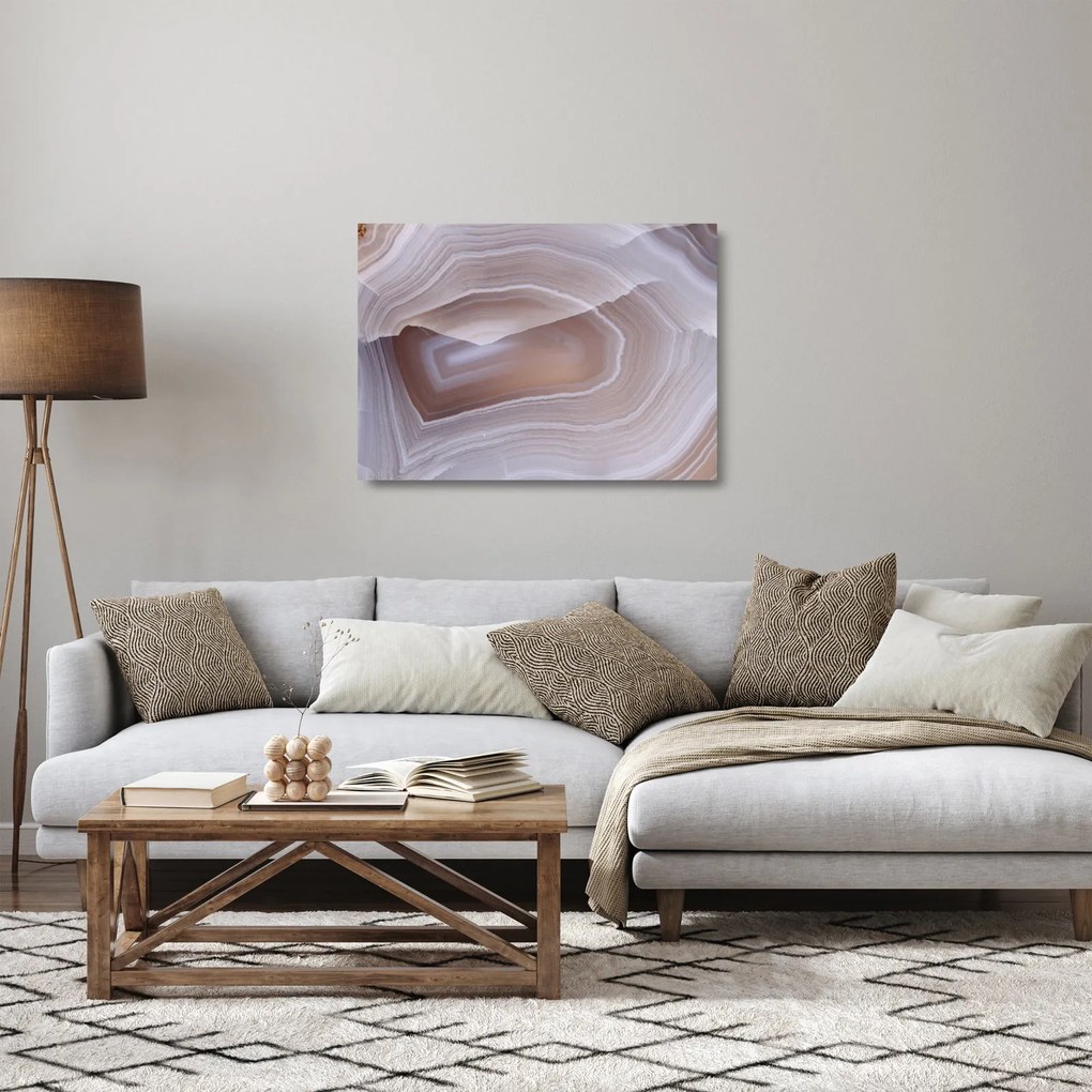 Obraz na szkle - Marmurowy agat (70x50 cm)