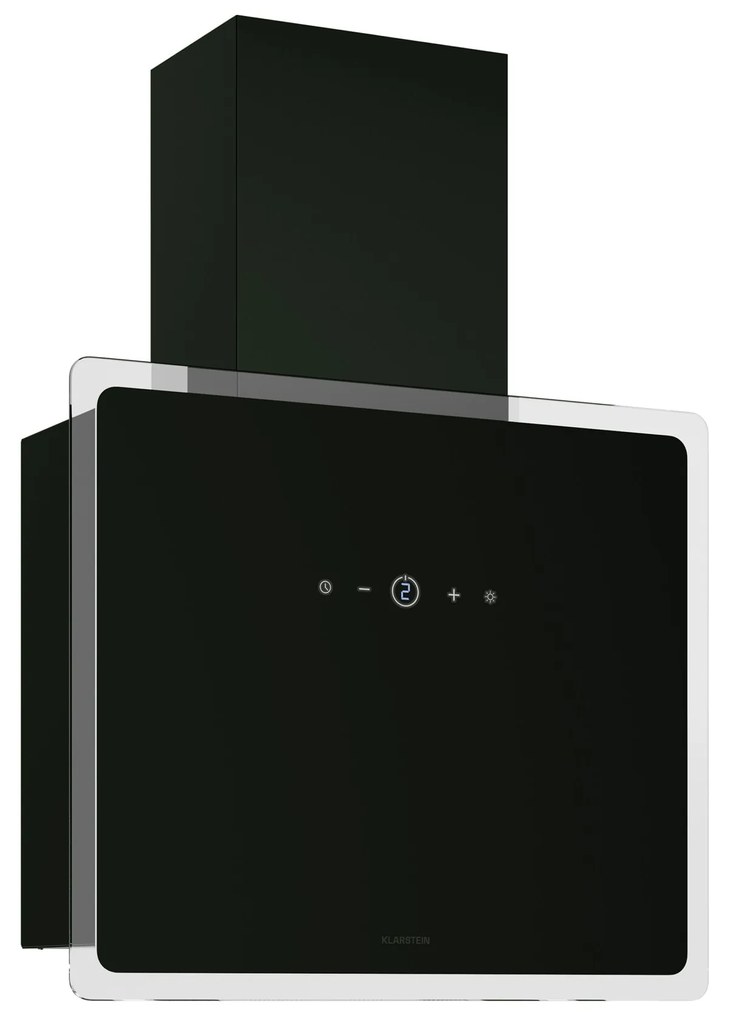 Klarstein AlizeEdge 487m³/h 60cm Okap Kominowy Czarny