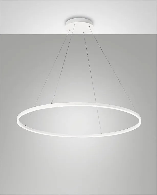 Lampa wisząca LED GIOTTO 60W biała 3508-42-102 Fabas Luce