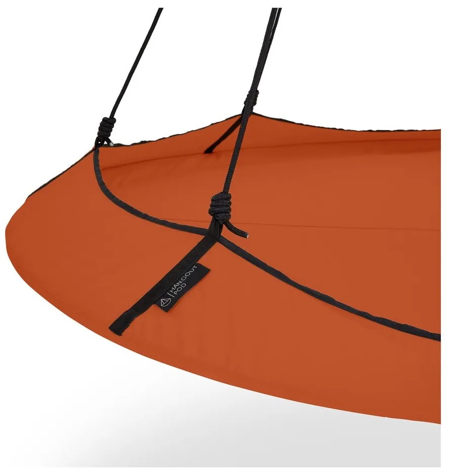Pomarańczowa huśtawka ogrodowa – Hangout Pod