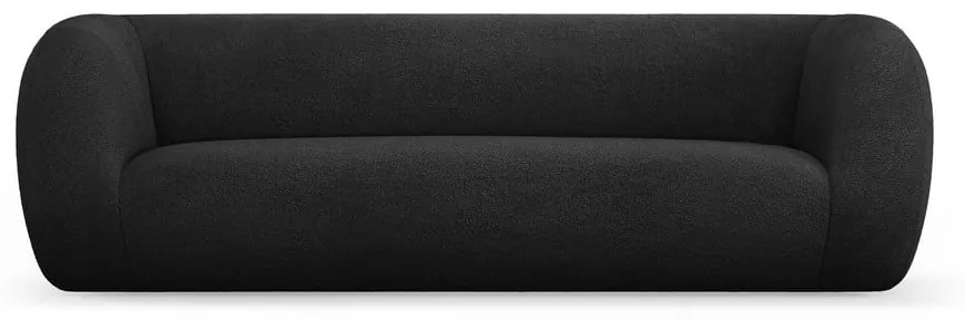 Ciemnoszara sofa z materiału bouclé 230 cm Essen – Cosmopolitan Design