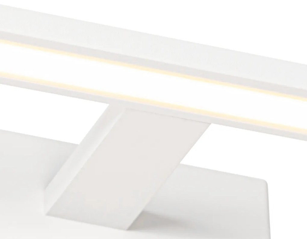 Kinkiet / Lampa scienna biały 41,5 cm z diodą LED IP44 - JerreDesignerski Oswietlenie wewnetrzne