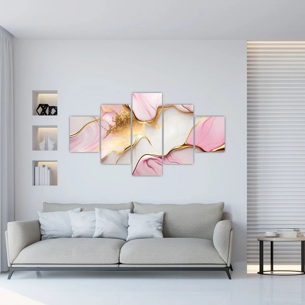 Obraz - Marmurowa konstrukcja (125x70 cm)