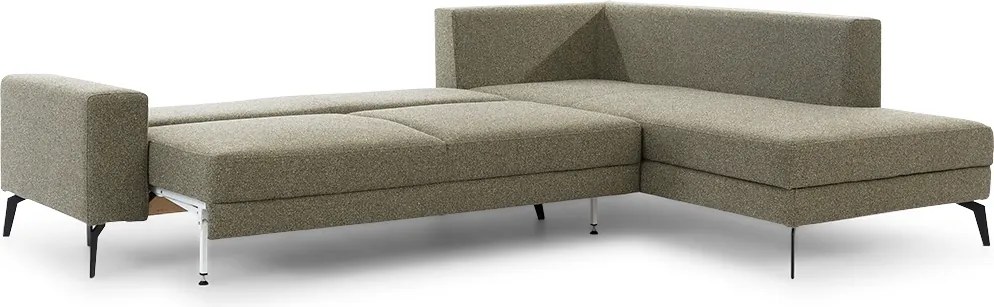 Narożnik prawostronny z funkcją spania Elentio L - UNI 8004 + Tauro 8202 - Limitowana oferta