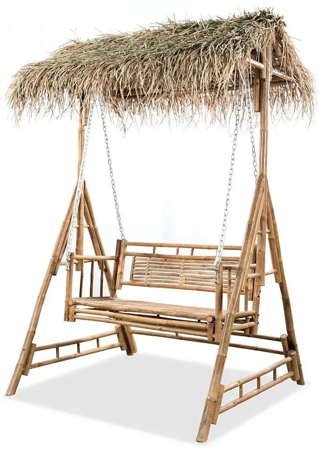 Bambusowa huśtawka ogrodowa D5-T56