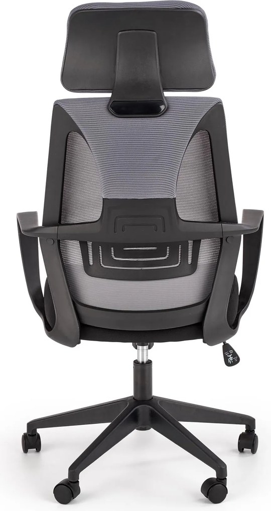 Obrotowe krzesło gabinetowe z zagłówkiem Valdez