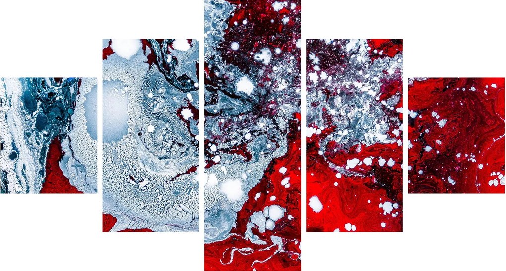 Abstrakcyjny obraz (125x70 cm)
