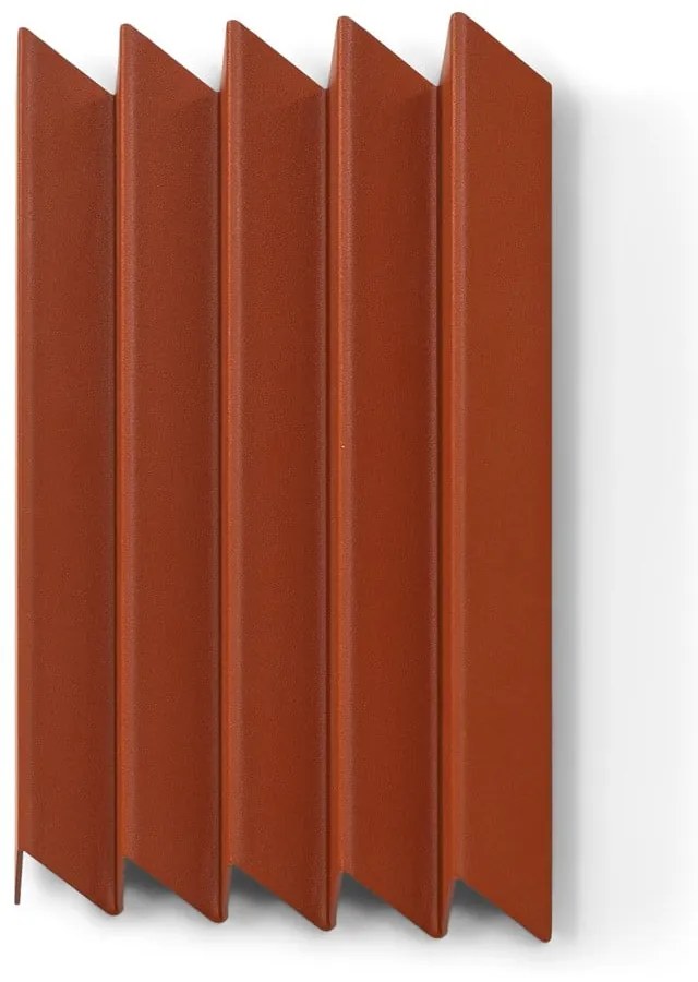 Metalowy wieszak ścienny w kolorze terakoty 21 cm Sensu – Spinder Design