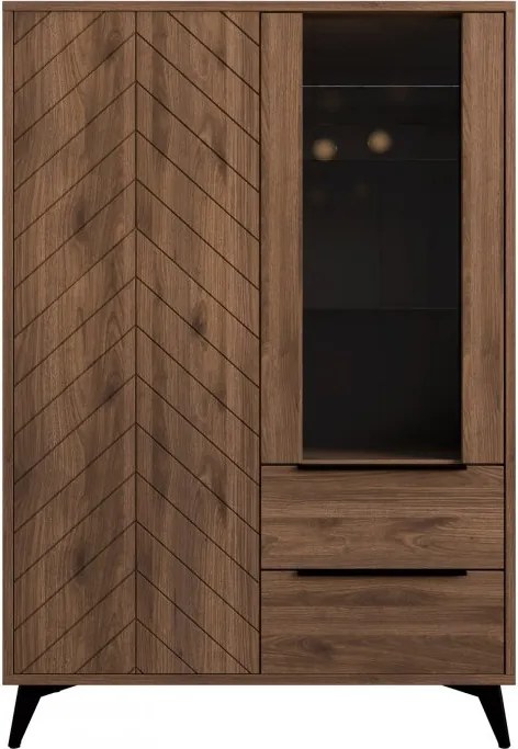 Witryna do salonu Siprynt Bis 2D2SZ