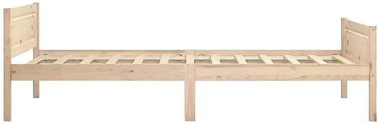 Sosnowe łóżko hotelowe łączone 100x200 F1-H64