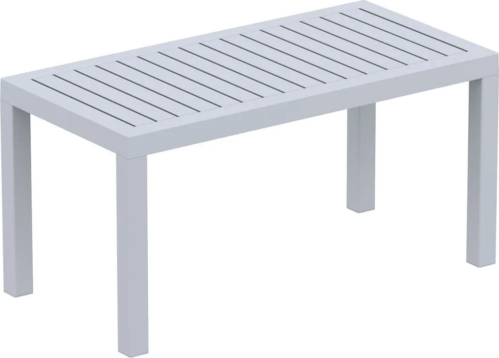 Prostokątny stolik ogrodowy z tworzywa Ocean Table