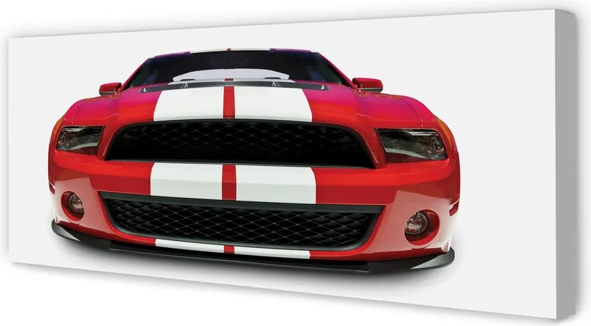 Zdjęcie na płótnie Czerwone Auto Sportowe