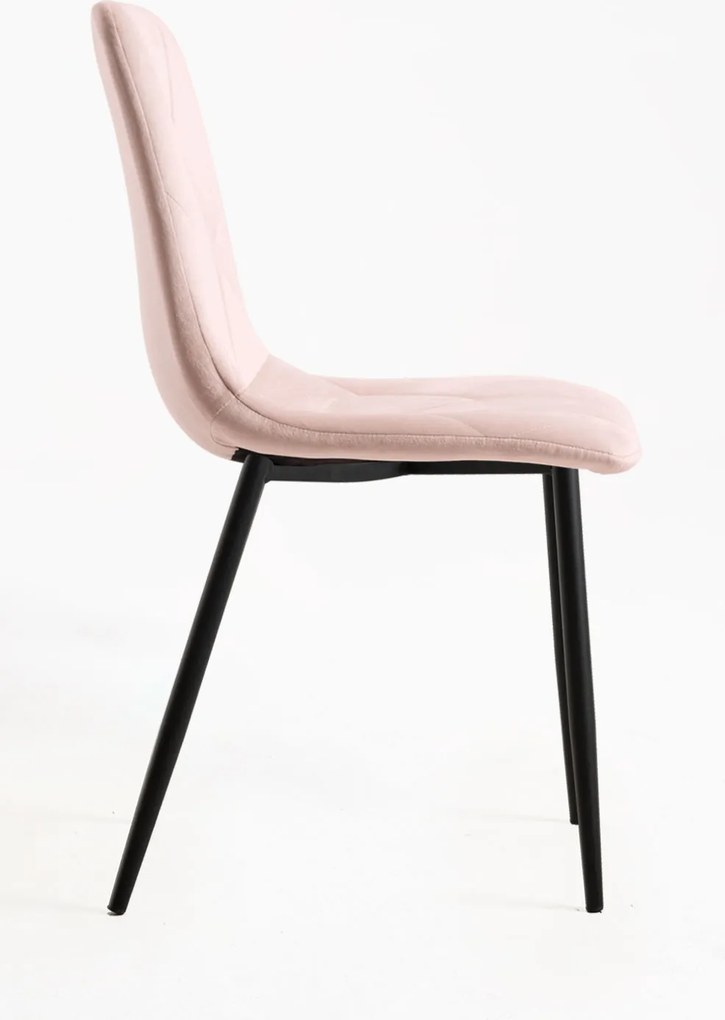 Zestaw 4 Krzese Lyke Aksamitne