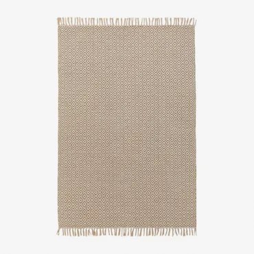 Prostokątny Dywan 120x200 Cm Z Bawełny I Juty Durat Yute - Sklum