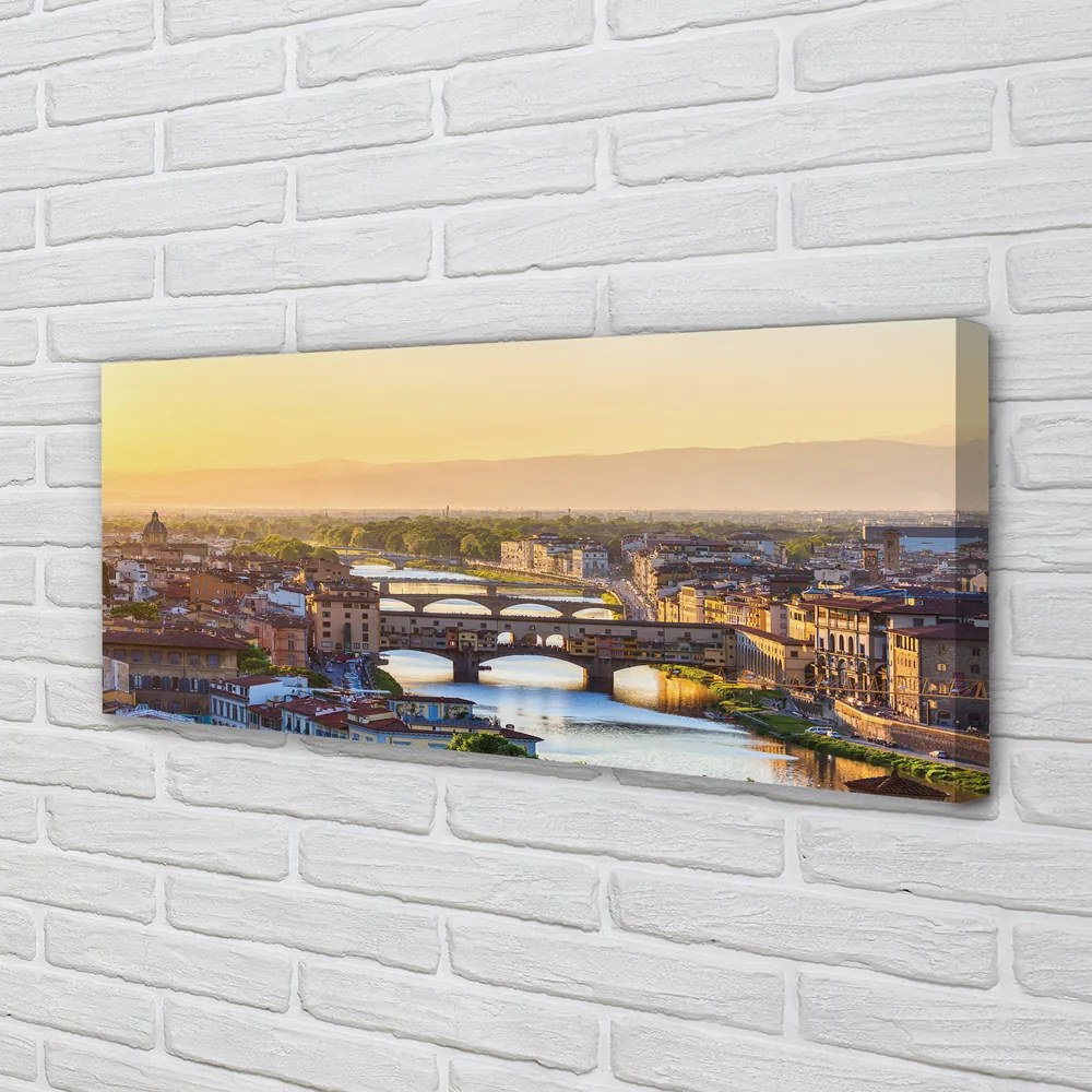 Obraz na płótnie Poranna Panorama Włoch