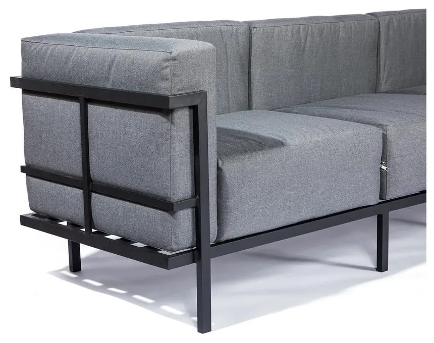 Szara 3-osobowa sofa ogrodowa Bonami Selection Bellisima