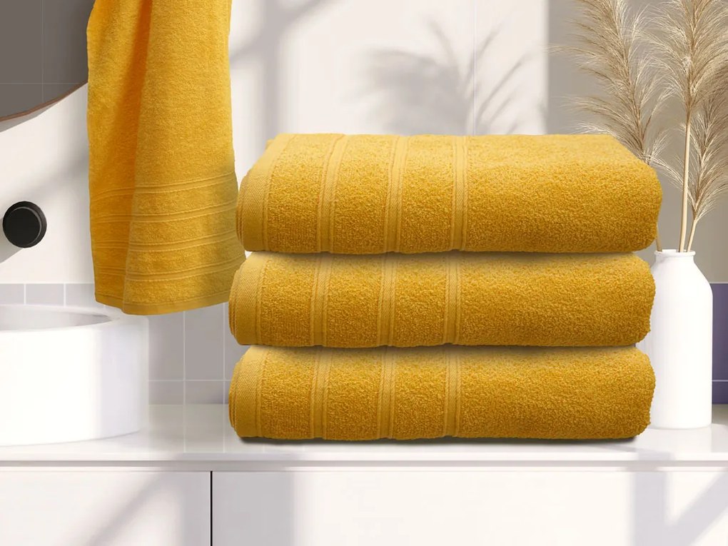 Ręcznik Bella Żołty